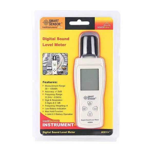 Smart Sensor Digital Sound Level Meter AS804 - Image 3